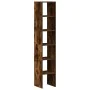 Estanterías 2 uds apilables de madera ingeniería roble ahumado de , Taquillas y armarios de almacenamiento - Ref: Foro24-8588...