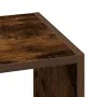 Estanterías 2 uds apilables de madera ingeniería roble ahumado de , Taquillas y armarios de almacenamiento - Ref: Foro24-8588...