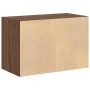 Armario con 2 cajones roble marrón 60x31x40cm madera ingeniería de , Cajoneras - Ref: Foro24-858833, Precio: 54,51 €, Descuen...