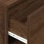 Armario con 2 cajones roble marrón 60x31x40cm madera ingeniería de , Cajoneras - Ref: Foro24-858833, Precio: 54,51 €, Descuen...