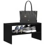 Zapatero apilable roble negro 60x30x30,5 cm von , Schuhregale und Schuhorganisatoren - Ref: Foro24-858859, Preis: 32,49 €, Ra...