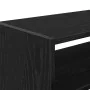 Zapatero apilable roble negro 60x30x30,5 cm von , Schuhregale und Schuhorganisatoren - Ref: Foro24-858859, Preis: 32,49 €, Ra...
