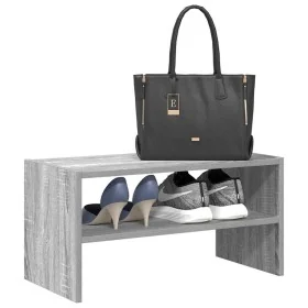 Zapatero apilable gris sonoma 60x30x30,5 cm by , Shoe racks and shoe organizers - Ref: Foro24-858867, Price: 30,25 €, Discoun...