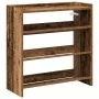Mueble zapatero madera contrachapada madera vieja 60x25x62 cm von , Schuhregale und Schuhorganisatoren - Ref: Foro24-859894, ...