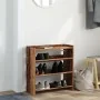 Mueble zapatero madera contrachapada madera vieja 60x25x62 cm von , Schuhregale und Schuhorganisatoren - Ref: Foro24-859894, ...