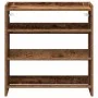 Mueble zapatero madera contrachapada madera vieja 60x25x62 cm von , Schuhregale und Schuhorganisatoren - Ref: Foro24-859894, ...