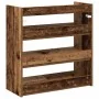 Mueble zapatero madera contrachapada madera vieja 60x25x62 cm von , Schuhregale und Schuhorganisatoren - Ref: Foro24-859894, ...