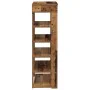 Mueble zapatero madera contrachapada madera vieja 60x30x98 cm von , Schuhregale und Schuhorganisatoren - Ref: Foro24-859930, ...