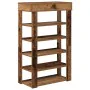 Mueble zapatero madera contrachapada madera vieja 60x30x98 cm von , Schuhregale und Schuhorganisatoren - Ref: Foro24-859930, ...