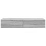 Estante de pared con cajones madera contrachapada sonoma gris de , Estantes y estanterías - Ref: Foro24-859991, Precio: 64,35...