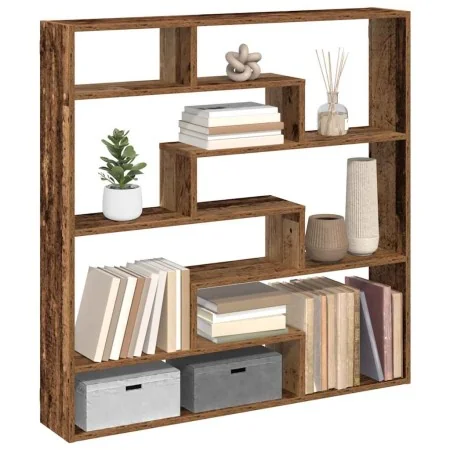 Estante cubo de pared 7 compartimentos madera envejecida by , Shelves and shelves - Ref: Foro24-860029, Price: 65,10 €, Disco...