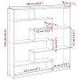 Estante cubo de pared 7 compartimentos madera envejecida by , Shelves and shelves - Ref: Foro24-860029, Price: 65,10 €, Disco...