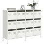 Aparador de acero laminado en frío blanco 135x39x103,5 cm von , Sideboards - Ref: Foro24-3307178, Preis: 301,93 €, Rabatt: %