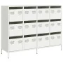 Aparador de acero laminado en frío blanco 135x39x103,5 cm von , Sideboards - Ref: Foro24-3307178, Preis: 301,93 €, Rabatt: %