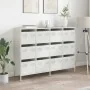 Aparador de acero laminado en frío blanco 135x39x103,5 cm von , Sideboards - Ref: Foro24-3307178, Preis: 301,93 €, Rabatt: %