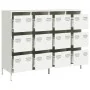 Aparador de acero laminado en frío blanco 135x39x103,5 cm von , Sideboards - Ref: Foro24-3307178, Preis: 301,93 €, Rabatt: %