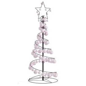 VidaXL LED para árbol de Navidad con bolas 80 LED blanco cálido 120 cm by , Christmas lights - Ref: Foro24-3318551, Price: 49...