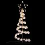 VidaXL LED para árbol de Navidad con bolas 80 LED blanco cálido 120 cm von , Weihnachtsbeleuchtung - Ref: Foro24-3318551, Pre...