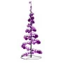 VidaXL LED para árbol de Navidad con bolas 80 LED blanco cálido 120 cm by , Christmas lights - Ref: Foro24-3318553, Price: 50...