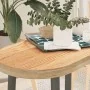 Tablero de mesa ovalado madera maciza de roble 80x40x4 cm by , Table tops - Ref: Foro24-4009065, Price: 66,54 €, Discount: %