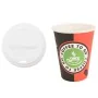 Vasos de café de papel con tapa 1000 uds 4oz 100ml de , Vasos desechables - Ref: Foro24-3325213, Precio: 117,08 €, Descuento: %