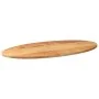 Tablero de mesa ovalado madera maciza de roble 100x50x2 cm by , Table tops - Ref: Foro24-4009046, Price: 66,71 €, Discount: %