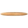 Tablero de mesa ovalado madera maciza de roble 100x50x2 cm by , Table tops - Ref: Foro24-4009046, Price: 66,71 €, Discount: %