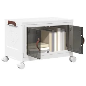 Caja de almacenaje apilable con ruedas 28 l 48,5x29,5x33 cm by , Cargo forklifts - Ref: Foro24-4012365, Price: 29,46 €, Disco...