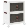 Caja de almacenamiento apilable con ruedas 2 niveles 28 L by , Cargo forklifts - Ref: Foro24-4012367, Price: 48,70 €, Discoun...