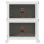 Caja de almacenamiento apilable con ruedas 2 niveles 28 L by , Cargo forklifts - Ref: Foro24-4012367, Price: 48,70 €, Discoun...