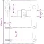 Kit de puerta corredera de armario acero carbono 213 cm von , DIY-Zubehör - Ref: Foro24-4009687, Preis: 38,73 €, Rabatt: %