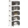 Caja de almacenaje apilable con ruedas 5 niveles 28 L by , Cargo forklifts - Ref: Foro24-4012373, Price: 87,88 €, Discount: %