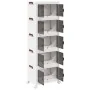 Caja de almacenaje apilable con ruedas 5 niveles 28 L by , Cargo forklifts - Ref: Foro24-4012373, Price: 87,88 €, Discount: %