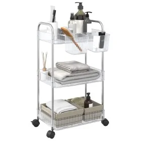 Carro de almacenamiento 3 niveles transparente 37x28x68 cm von , Lastenstapler - Ref: Foro24-4012378, Preis: 32,63 €, Rabatt: %
