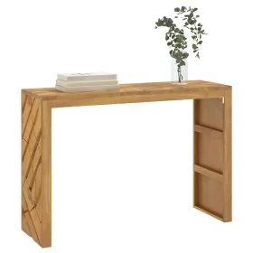 Mesa consola madera maciza de teca 110x35x75 cm by , Side tables - Ref: Foro24-4009314, Price: 132,33 €, Discount: %