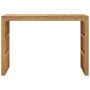 Mesa consola madera maciza de teca 110x35x75 cm by , Side tables - Ref: Foro24-4009314, Price: 132,33 €, Discount: %