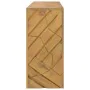 Mesa consola madera maciza de teca 110x35x75 cm by , Side tables - Ref: Foro24-4009314, Price: 132,33 €, Discount: %