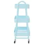 Carrito de almacenaje 3 niveles acero azul 42x41,5x77 cm von , Lastenstapler - Ref: Foro24-4012384, Preis: 34,28 €, Rabatt: %