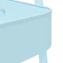 Carrito de almacenaje 3 niveles acero azul 42x41,5x77 cm von , Lastenstapler - Ref: Foro24-4012384, Preis: 34,28 €, Rabatt: %