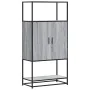 Aparador alto madera de ingeniería y metal gris Sonoma von , Sideboards - Ref: Foro24-849042, Preis: 90,87 €, Rabatt: %