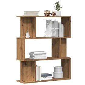 Estantería madera de ingeniería roble artisan 80x24x96 cm by , Bookcases and shelves - Ref: Foro24-855773, Price: 57,12 €, Di...