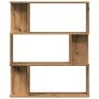 Estantería madera de ingeniería roble artisan 80x24x96 cm de , Librerías y estanterías - Ref: Foro24-855773, Precio: 57,12 €,...