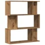 Estantería madera de ingeniería roble artisan 80x24x96 cm de , Librerías y estanterías - Ref: Foro24-855773, Precio: 57,12 €,...
