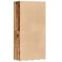 Estantería madera de ingeniería envejecida 66x30x130 cm de , Librerías y estanterías - Ref: Foro24-855778, Precio: 79,82 €, D...
