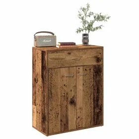 Aparador de madera contrachapada madera envejecida 60x30x75 cm by , Sideboards - Ref: Foro24-855896, Price: 77,91 €, Discount: %