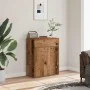 Aparador de madera contrachapada madera envejecida 60x30x75 cm von , Sideboards - Ref: Foro24-855896, Preis: 77,91 €, Rabatt: %