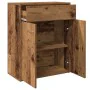 Aparador de madera contrachapada madera envejecida 60x30x75 cm von , Sideboards - Ref: Foro24-855896, Preis: 77,91 €, Rabatt: %