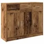 Aparador de madera de ingeniería envejecida 91x28x75 cm von , Sideboards - Ref: Foro24-855894, Preis: 109,15 €, Rabatt: %