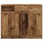 Aparador de madera de ingeniería envejecida 91x28x75 cm von , Sideboards - Ref: Foro24-855894, Preis: 109,15 €, Rabatt: %