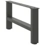 Patas de mesa de centro antracita 2uds acero 70x(30-31) cm by , Table legs - Ref: Foro24-4013270, Price: 66,37 €, Discount: %